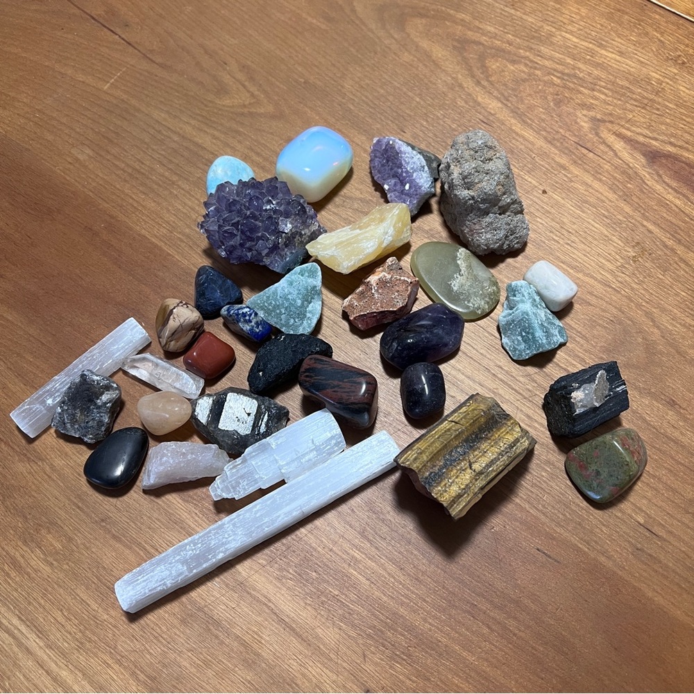 Assorted Gemstone and Crystal Collection